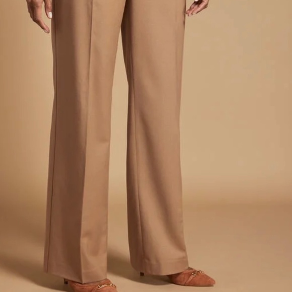 Talbots Luxe Italian Flannel Pants--NWT--3 colors: camel, caramel, and blue - Picture 4 of 11